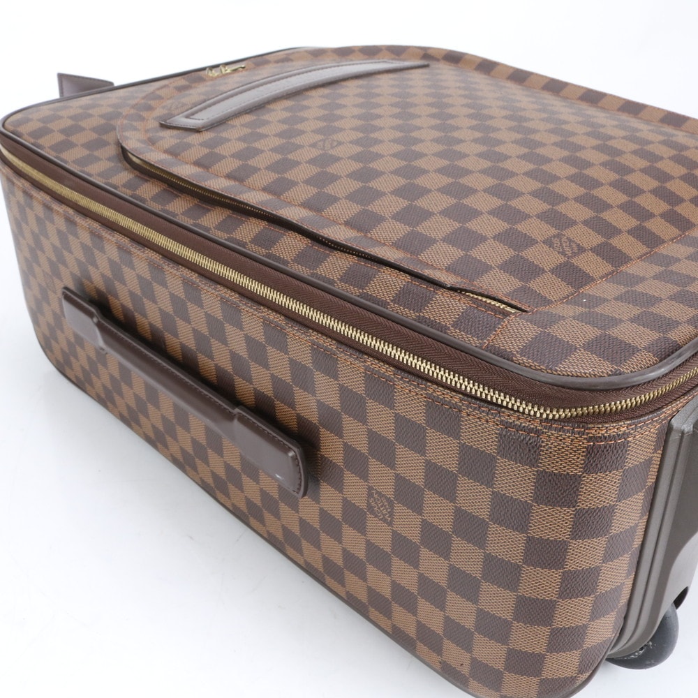 極美品 ダミエ ペガス55 N23294 レザー×コーティングキャンバス スーツケース キャリーケース バッグ 出張 旅行 トランク A4 メンズ EUE CL1-2 中古 極美品 ダミエ ペガス55 N23294 レザー×コーティングキャンバス スーツケース キャリーケース バッグ 出張 旅行 トランク A4 メンズ EUE CL1-2 中古