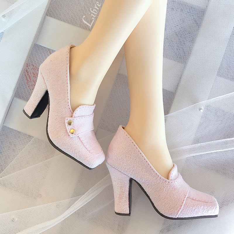 1/3 BJD ドール靴 スクエアトゥハイヒール 7色 SD16/SDGR/DD女の子サイズ球体関節人形用 1/3 BJD ドール靴 スクエアトゥハイヒール 7色 SD16/SDGR/DD女の子サイズ球体関節人形用