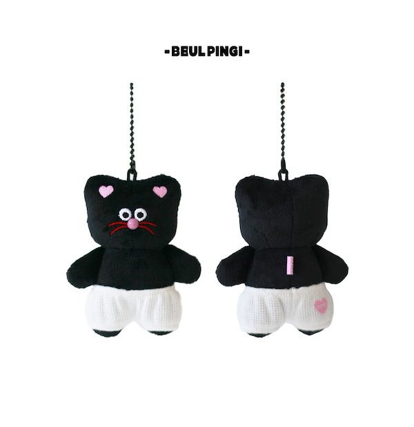 【Monamhee】 韓国の人気キーホルダー Pants Black Qoo10] MONAMHEE 【公式】Monamhee ミニキーリング