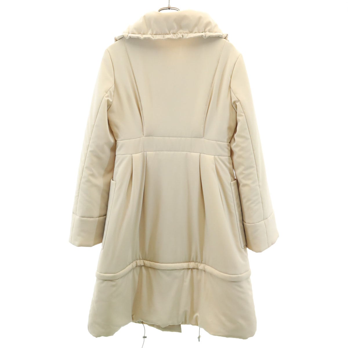 FOXEY NEW YORK フォクシーニューヨーク 日本製 ダウンコート free ベージュ 2WAY レディース 古着