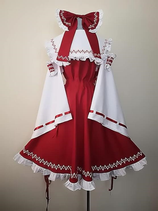 Enchantment 東方プロジェクト　博麗霊夢　衣装＋ウィッグ　コスプレ Enchantment 東方プロジェクト 博麗霊夢 衣装＋ウィッグ コスプレ