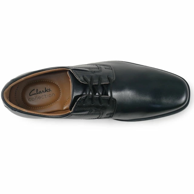 試着のみ　クラークス　ドレスシューズ　プレーントゥ　外羽根　ブラック　1983 定番，格安】 クラークス ビジネスシューズ プレーントゥ 外羽根 革靴