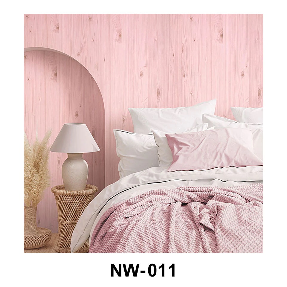 【急速出荷!】壁紙 シール はがせる クロス のり付き 【 ピンクの壁紙シール 】【 お得な壁紙15mセット 】 壁紙 タイル はがせる シール のり付き 壁用 クロス リメイクシート ウォールステッ