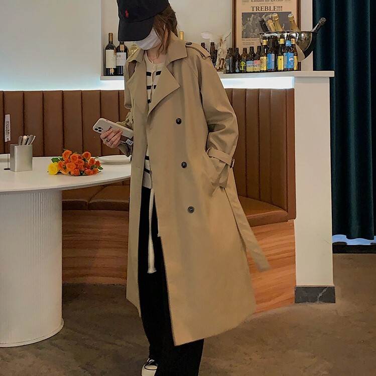 アウター コート トレンチコート ロング丈 長袖 大人可愛い きれいめ シンプル カジュアル 上品 お洒落 かっこいい マニッシュ 秋 冬 10代 20代 30代 40代 レディース 女性用 オフィス