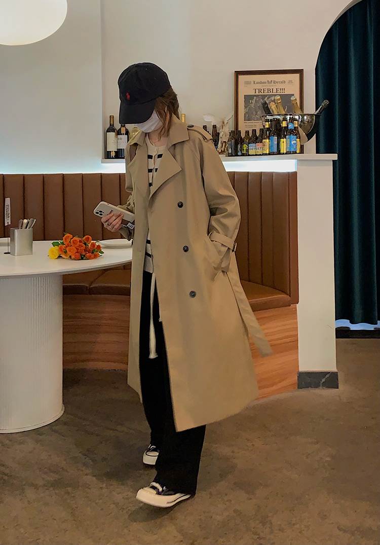 アウター コート トレンチコート ロング丈 長袖 大人可愛い きれいめ シンプル カジュアル 上品 お洒落 かっこいい マニッシュ 秋 冬 10代 20代 30代 40代 レディース 女性用 オフィス