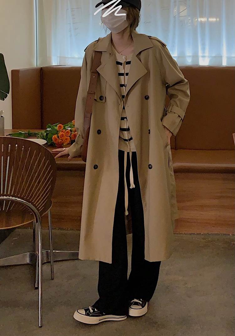 アウター コート トレンチコート ロング丈 長袖 大人可愛い きれいめ シンプル カジュアル 上品 お洒落 かっこいい マニッシュ 秋 冬 10代 20代 30代 40代 レディース 女性用 オフィス