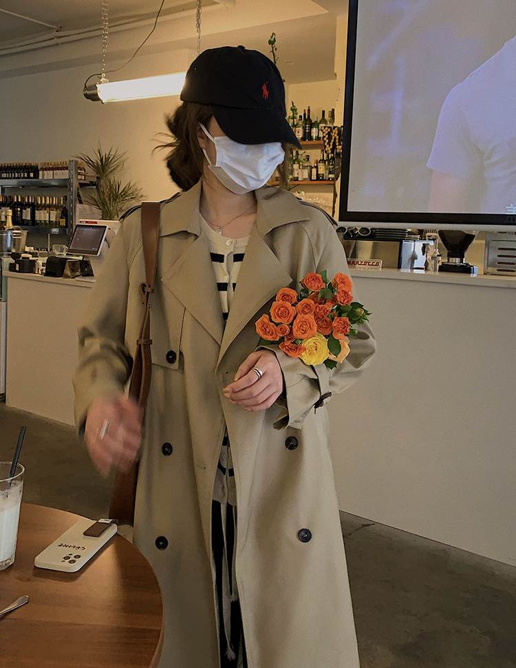 アウター コート トレンチコート ロング丈 長袖 大人可愛い きれいめ シンプル カジュアル 上品 お洒落 かっこいい マニッシュ 秋 冬 10代 20代 30代 40代 レディース 女性用 オフィス