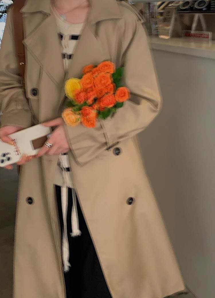 アウター コート トレンチコート ロング丈 長袖 大人可愛い きれいめ シンプル カジュアル 上品 お洒落 かっこいい マニッシュ 秋 冬 10代 20代 30代 40代 レディース 女性用 オフィス