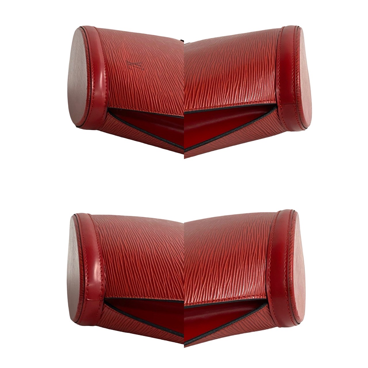 ヴィンテージ サンジャック ショッピング エピトートバッグ エピレザー レッド 74-10 ヴィンテージ サンジャック ショッピング エピトートバッグ エピレザー レッド 74-10