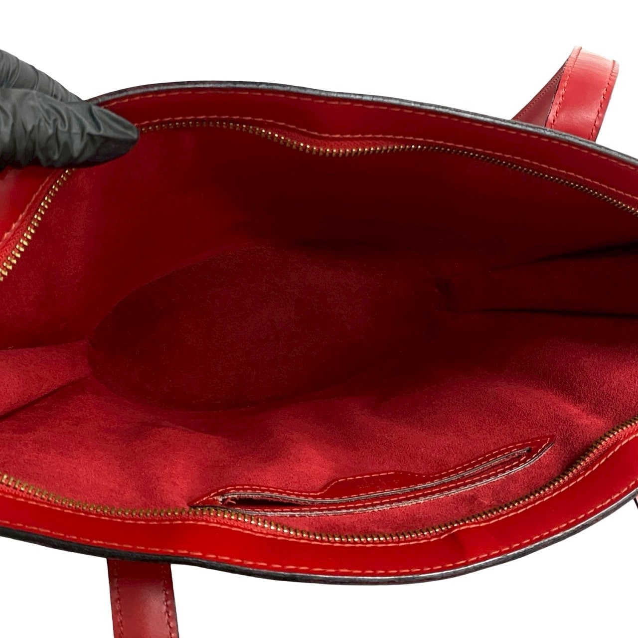 ヴィンテージ サンジャック ショッピング エピトートバッグ エピレザー レッド 74-10 ヴィンテージ サンジャック ショッピング エピトートバッグ エピレザー レッド 74-10