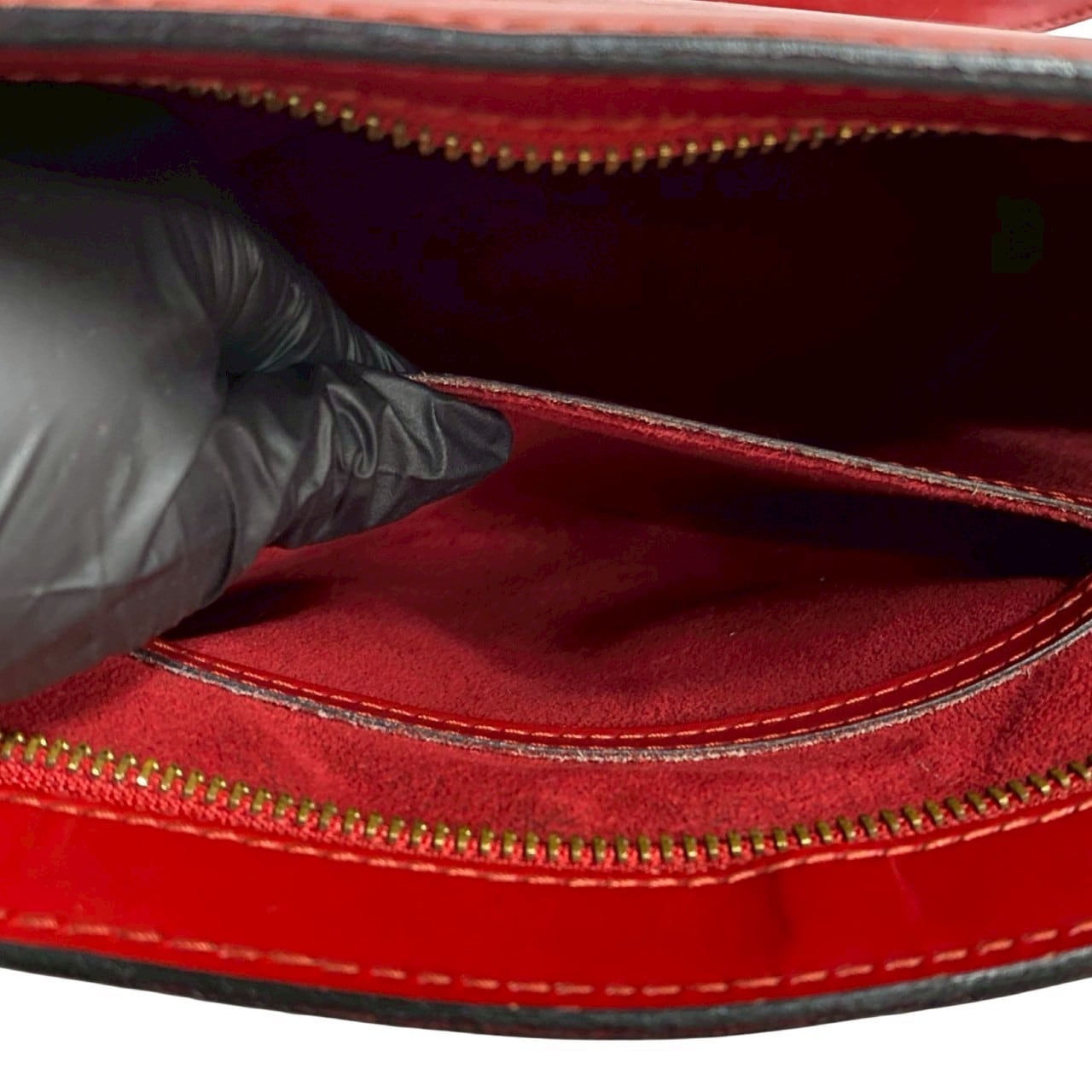 ヴィンテージ サンジャック ショッピング エピトートバッグ エピレザー レッド 74-10 ヴィンテージ サンジャック ショッピング エピトートバッグ エピレザー レッド 74-10