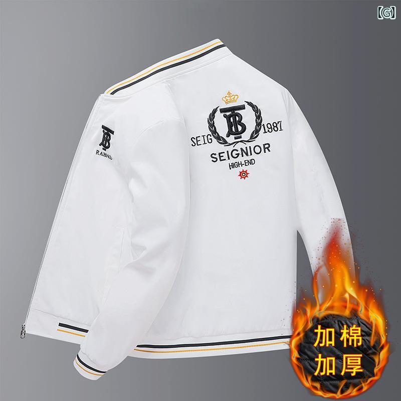 メンズ ファッション ベースボール ジャケット 春秋 スリム スタンドカラー 刺繍 鶴 ジャケット メンズ ファッション ベースボール ジャケット 春秋 スリム スタンドカラー 刺繍 鶴 ジャケット