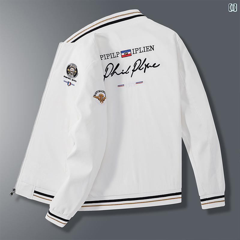 メンズ ファッション ベースボール ジャケット 春秋 スリム スタンドカラー 刺繍 鶴 ジャケット メンズ ファッション ベースボール ジャケット 春秋 スリム スタンドカラー 刺繍 鶴 ジャケット