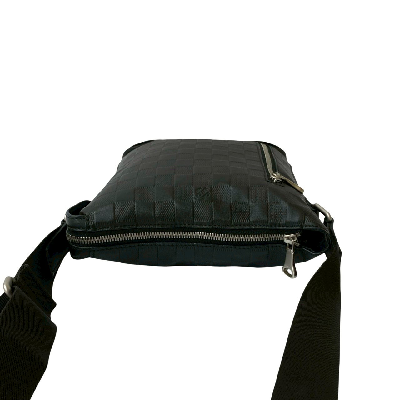 ディスカバリー メッセンジャー BB ダミエ アンフィニショルダーバッグ レザー ブラック -2774 ディスカバリー メッセンジャー BB ダミエ アンフィニショルダーバッグ レザー ブラック -2774