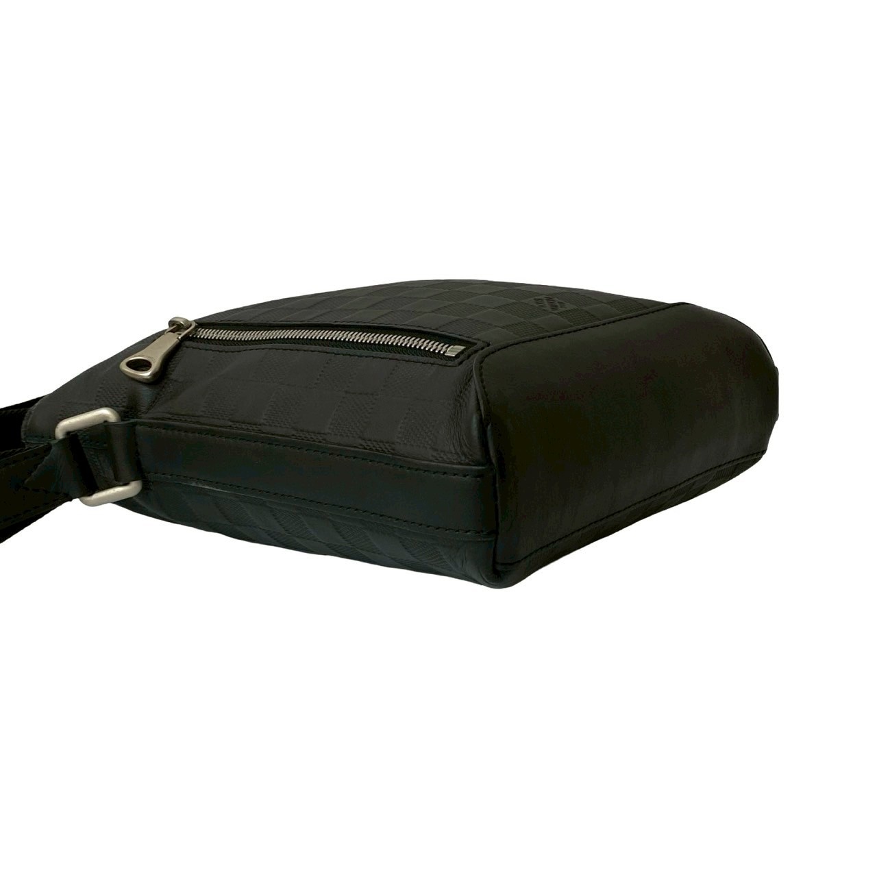 ディスカバリー メッセンジャー BB ダミエ アンフィニショルダーバッグ レザー ブラック -2774 ディスカバリー メッセンジャー BB ダミエ アンフィニショルダーバッグ レザー ブラック -2774