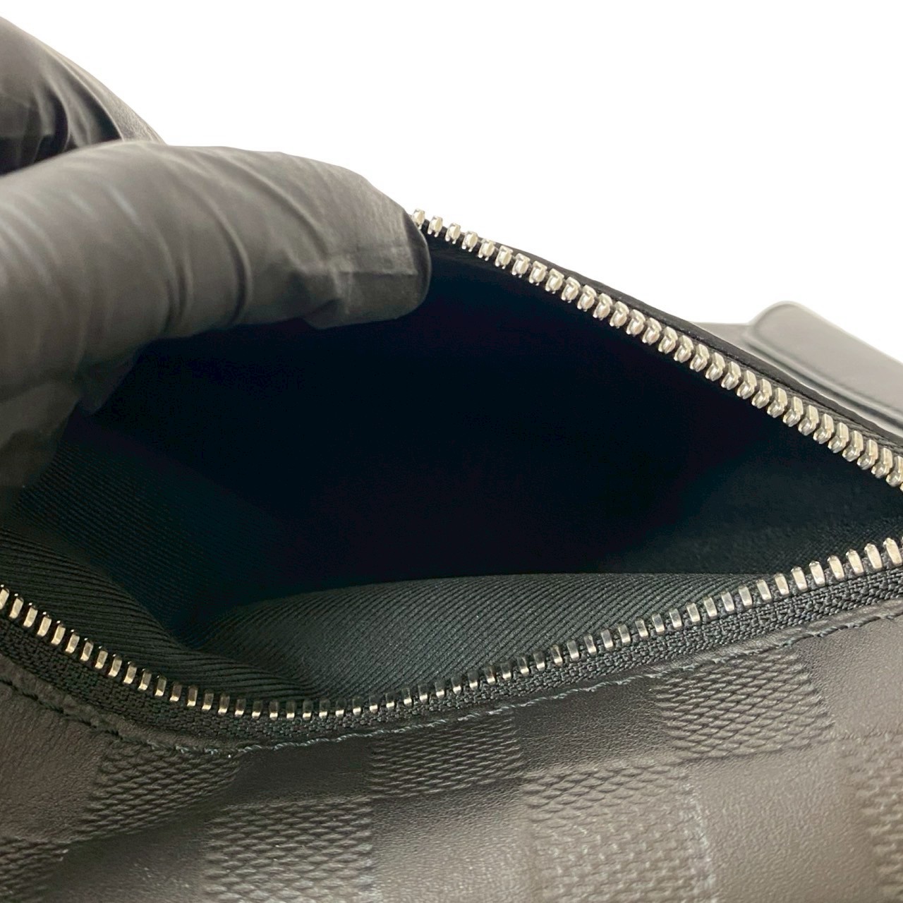 ディスカバリー メッセンジャー BB ダミエ アンフィニショルダーバッグ レザー ブラック -2774 ディスカバリー メッセンジャー BB ダミエ アンフィニショルダーバッグ レザー ブラック -2774