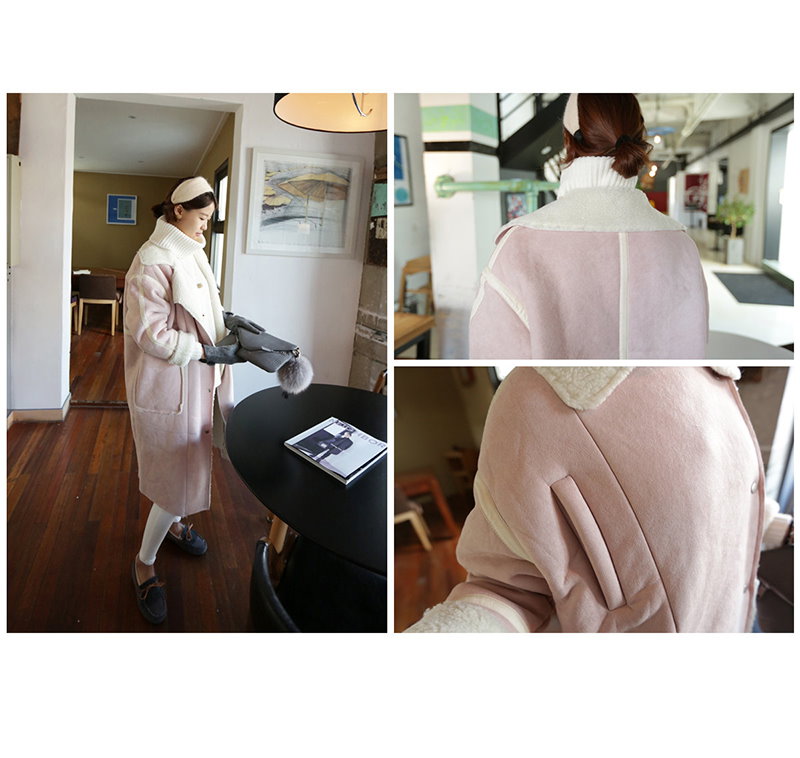 【全2色】【表でも裏でも着れる✧】2017冬服韓版着やせ コート毛皮のコート女装して毛ですね/韓国ファッション/冬のファッション 裏ボアリバーシブルコートレディース /アウター ロング 【全2色】【表でも裏でも着れる✧】2017冬服韓版着やせ コート毛皮のコート女装して毛ですね/韓国ファッション/冬のファッション 裏ボアリバーシブルコートレディース /アウター ロング