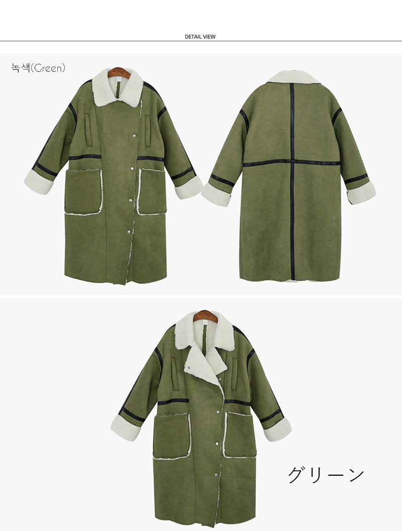 【全2色】【表でも裏でも着れる✧】2017冬服韓版着やせ コート毛皮のコート女装して毛ですね/韓国ファッション/冬のファッション 裏ボアリバーシブルコートレディース /アウター ロング 【全2色】【表でも裏でも着れる✧】2017冬服韓版着やせ コート毛皮のコート女装して毛ですね/韓国ファッション/冬のファッション 裏ボアリバーシブルコートレディース /アウター ロング