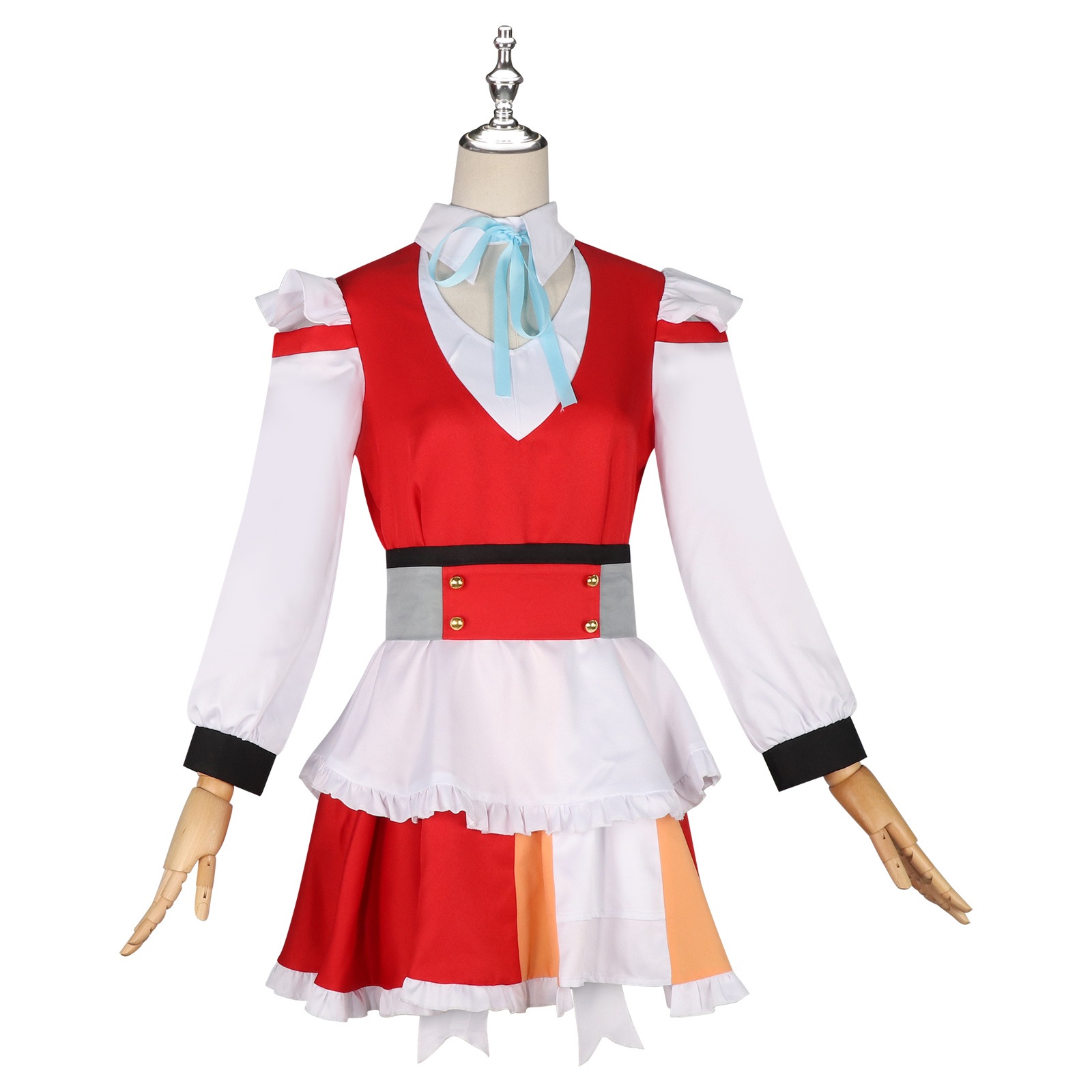 は最終的に最も強力な錬金術師の衣類マリアバトルメイドドレスフルコスプレ服