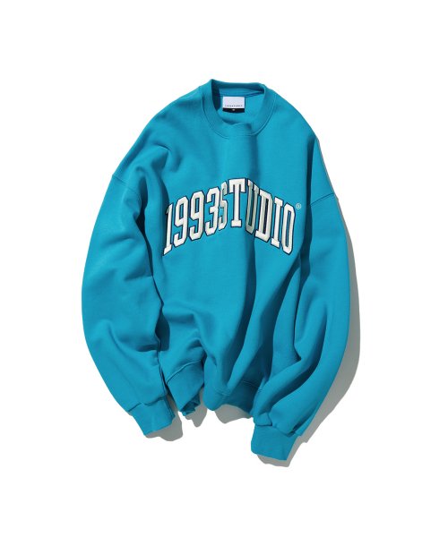 [1993STUDIO]韓国ファッションYouTuberたちのPICK！アセンティックアーチロゴスウェットシャツ