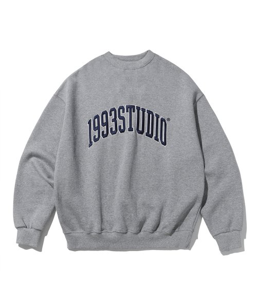 [1993STUDIO]韓国ファッションYouTuberたちのPICK！アセンティックアーチロゴスウェットシャツ