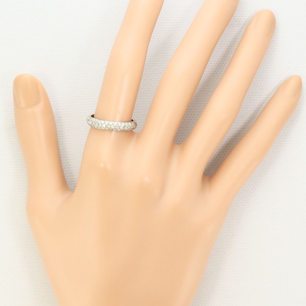 K14 14金 WG ホワイトゴールド リング 指輪 13号 ダイヤ 0.50 ジュエリー 中古 K14 14金 WG ホワイトゴールド リング 指輪 13号 ダイヤ 0.50 ジュエリー 中古