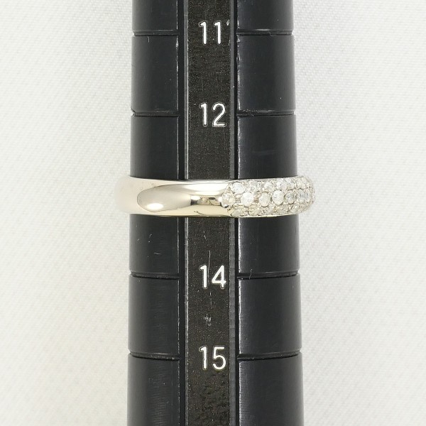 K14 14金 WG ホワイトゴールド リング 指輪 13号 ダイヤ 0.50 ジュエリー 中古 K14 14金 WG ホワイトゴールド リング 指輪 13号 ダイヤ 0.50 ジュエリー 中古