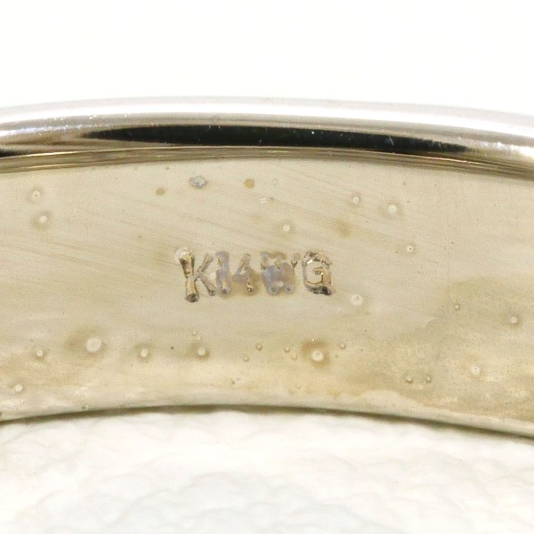 K14 14金 WG ホワイトゴールド リング 指輪 13号 ダイヤ 0.50 ジュエリー 中古 K14 14金 WG ホワイトゴールド リング 指輪 13号 ダイヤ 0.50 ジュエリー 中古
