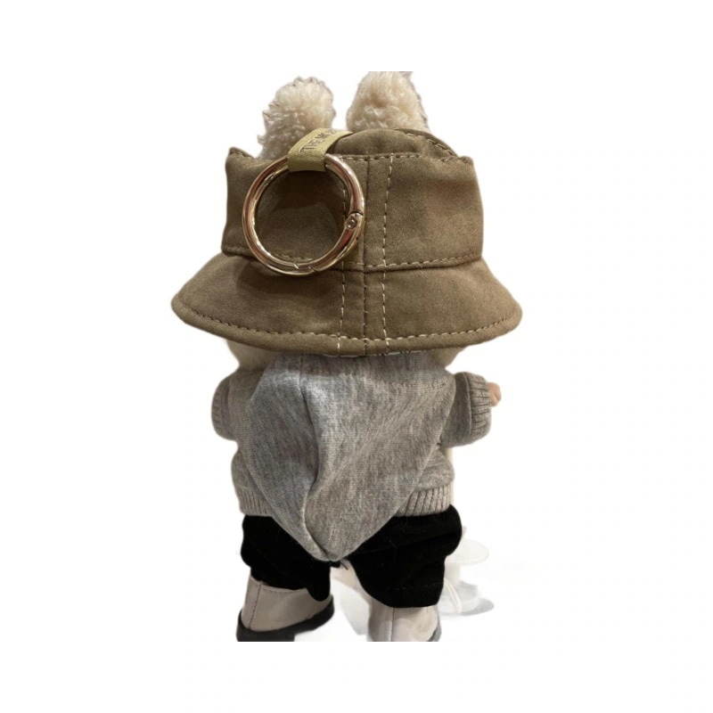 ラブブ服 17cm ハートビートマカロンビニールフェイスラブブ野球スーツドレスアップ