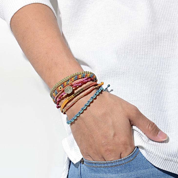 wakami (ワカミ) Earth Bracelet 7 Strand / アースブレスレット 7ストランド 正規品 (アンティグア)