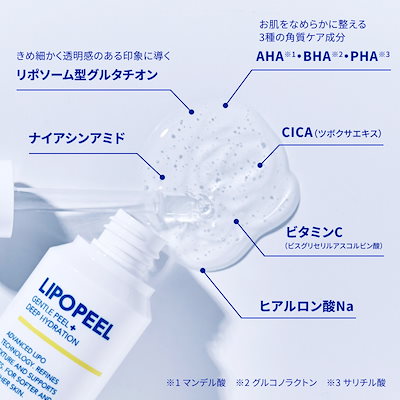 Qoo10] LIPOPEEL 【公式】リポピールセラム 30ml マイ : スキンケア