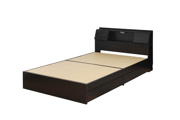 セミダブルベッド 引出し LEDライト 照明付 USB コンセント フラップ扉付 ベッドフレーム単品 セミダブルベッド 引出し LEDライト 照明付 USB コンセント フラップ扉付 ベッドフレーム単品