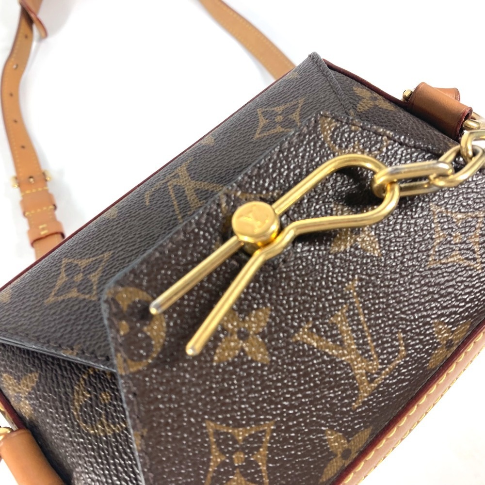 ショルダーバッグ M44877 ミルクボックス モノグラム カバン 斜め掛け チェーン ポシェット モノグラムキャンバス ブラウン ショルダーバッグ M44877 ミルクボックス モノグラム カバン 斜め掛け チェーン ポシェット モノグラムキャンバス ブラウン