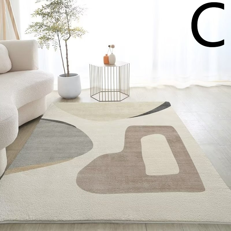 リビングカーペットタペストリー新型高級厚手の侘び寂風家庭用寝室ベッドサイド滑り止めマット 140*200 /160*230cm