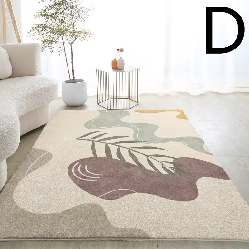 リビングカーペットタペストリー新型高級厚手の侘び寂風家庭用寝室ベッドサイド滑り止めマット 140*200 /160*230cm