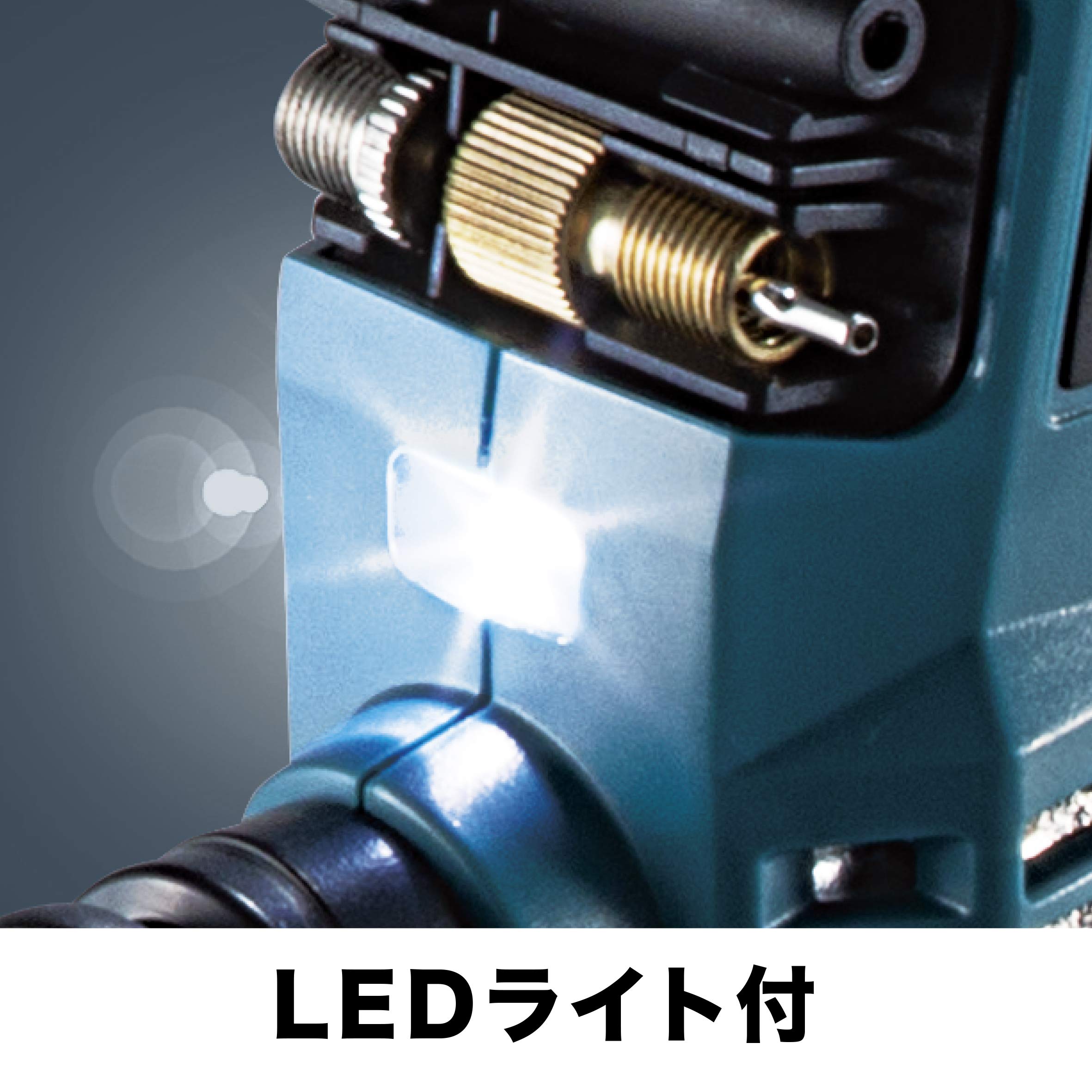 マキタ(Makita) 充電式空気入れ18V 米英仏バルブ&ボール浮き輪バルブ付 バッテリ充電器別売 MP180DZ ブルー