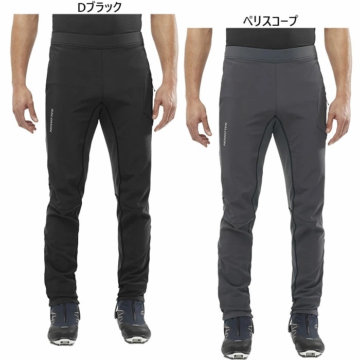 メンズ クロスウォーム ソフトシェル アウトドアウェア トレーニング ロングパンツ 登山 トレラン 防風 保温 裏起毛 ランニング LC1956500
