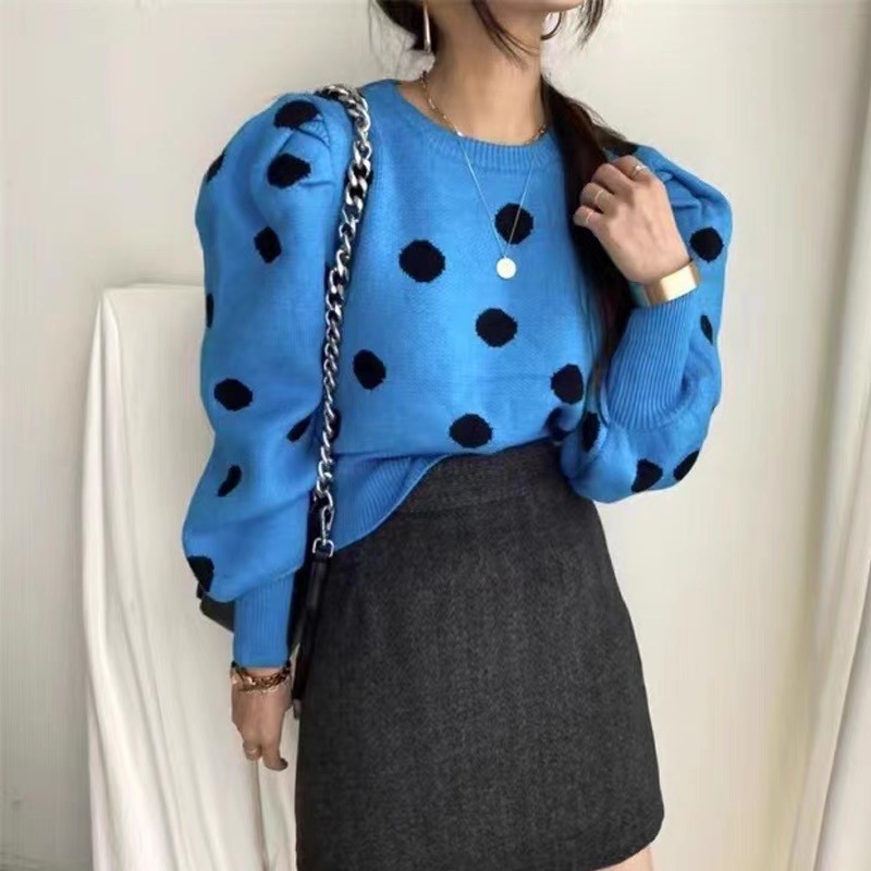 レディース トップス ニット セーター プルオーバー ショート 長袖 ボリューム袖 パフスリーブ ラウンドネック フェミニン タック ハイウエスト かわいい 大人可愛い カジュアル おしゃれ レディース トップス ニット セーター プルオーバー ショート 長袖 ボリューム袖 パフスリーブ ラウンドネック フェミニン タック ハイウエスト かわいい 大人可愛い カジュアル おしゃれ