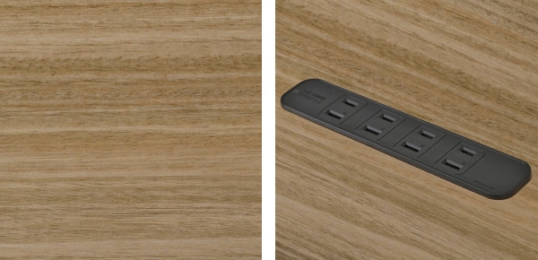 フリーアドレスデスク ブラウン 幅480cm 奥行120cm フリーアドレス用 デスク テーブル 法人限定