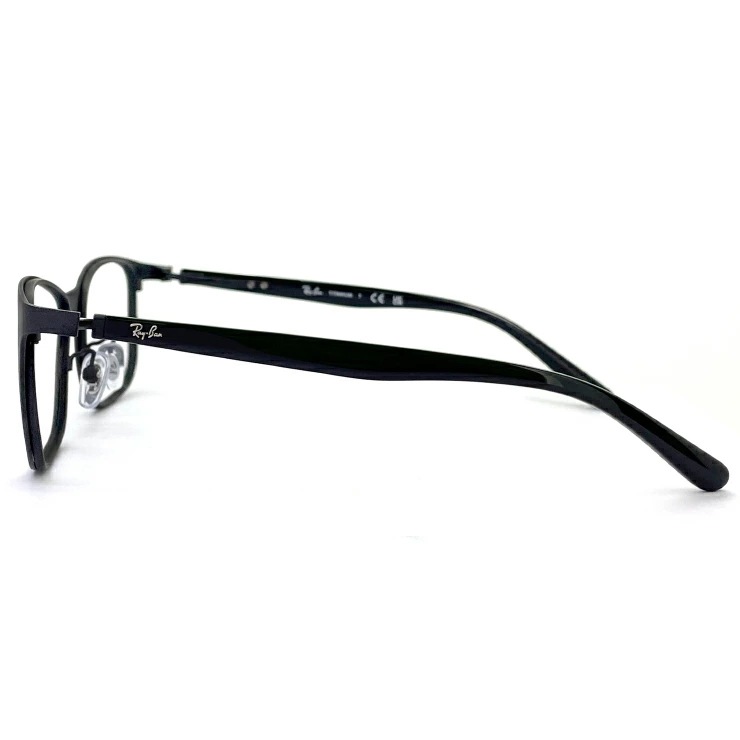 Ray-Ban メガネ 眼鏡 rx8773d 1012 53mm メンズ レディース ユニセックス rb8773d チタン スクエア 型 フレーム めがね 黒縁 黒ぶち