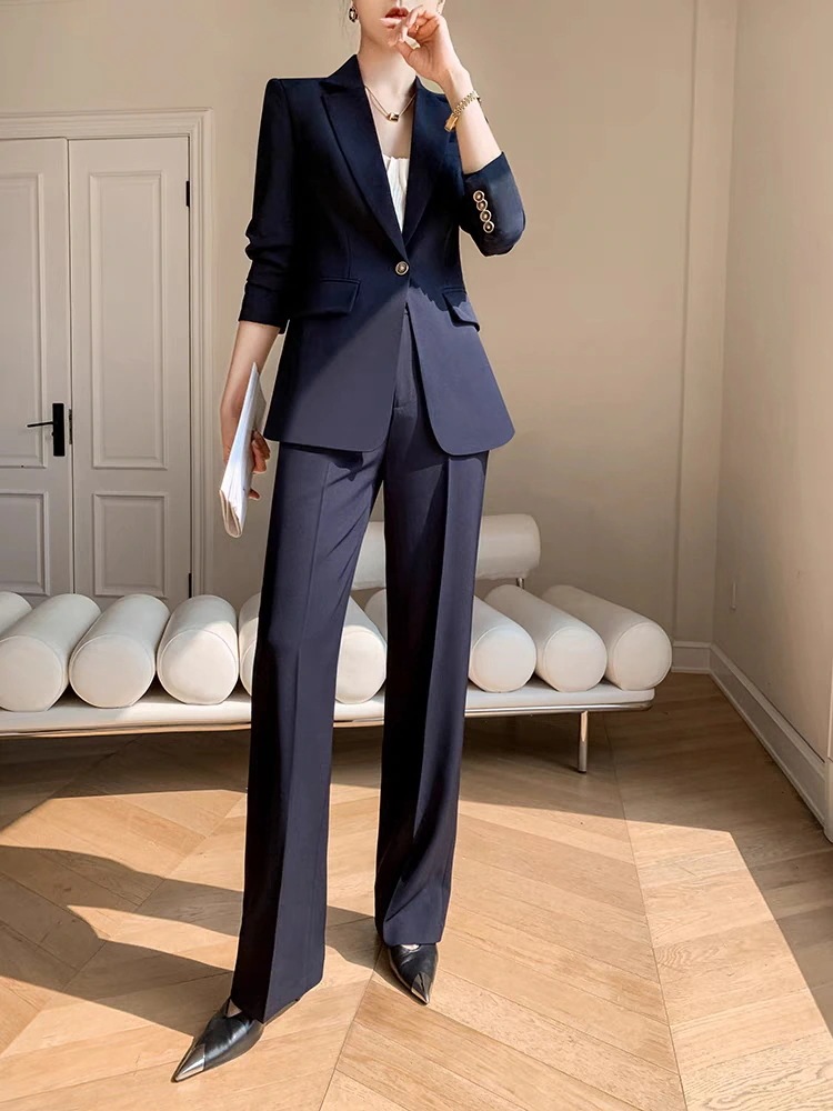 セット アップ 新商品 2セット春春冬アウター +ズボン スーツセットアップ レディース卒業式 卒園式 スーツ 入学式 入園式 説明会女性用高級