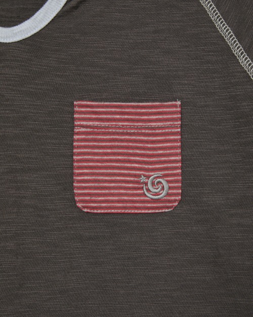 【AEAE】 LAYERED SLEEVE TEE [CHARCOAL] 正規品_3