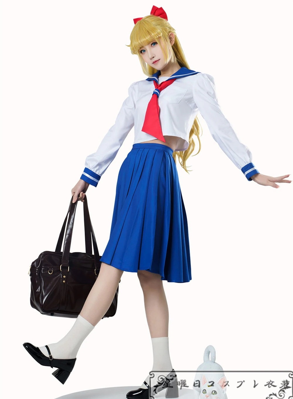 新品美少女戦士セーラームーン 愛野美奈子 コスプレ衣装 制服セット セーラー服 学園祭 変装 コスチューム ハロウィン ク品質良い 店舗お勧め_1