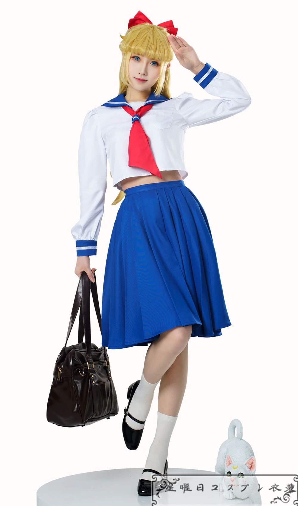 新品美少女戦士セーラームーン 愛野美奈子 コスプレ衣装 制服セット セーラー服 学園祭 変装 コスチューム ハロウィン ク品質良い 店舗お勧め_2