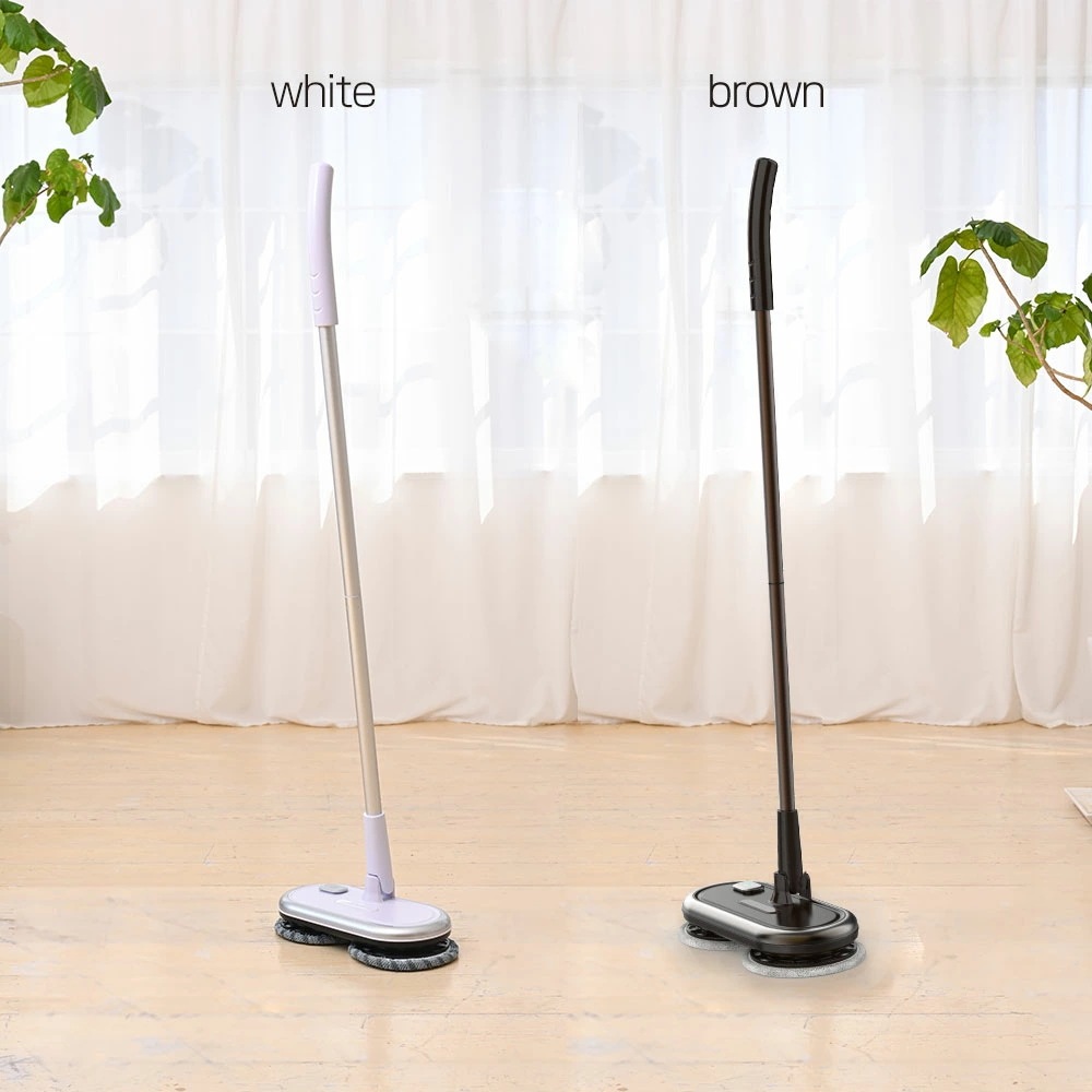 回転モップクリーナー 電動モップ M200 軽量 自走式 水拭き コードレス 床掃除 床拭き掃除機 回転式 パッド4枚 回転モップクリーナー 電動モップ M200 軽量 自走式 水拭き コードレス 床掃除 床拭き掃除機 回転式 パッド4枚