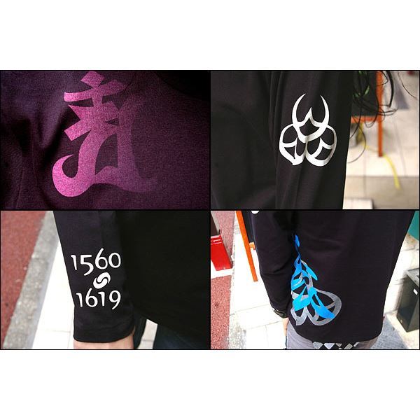 義/直江兼続 長Tシャツ 楽 XS 黒