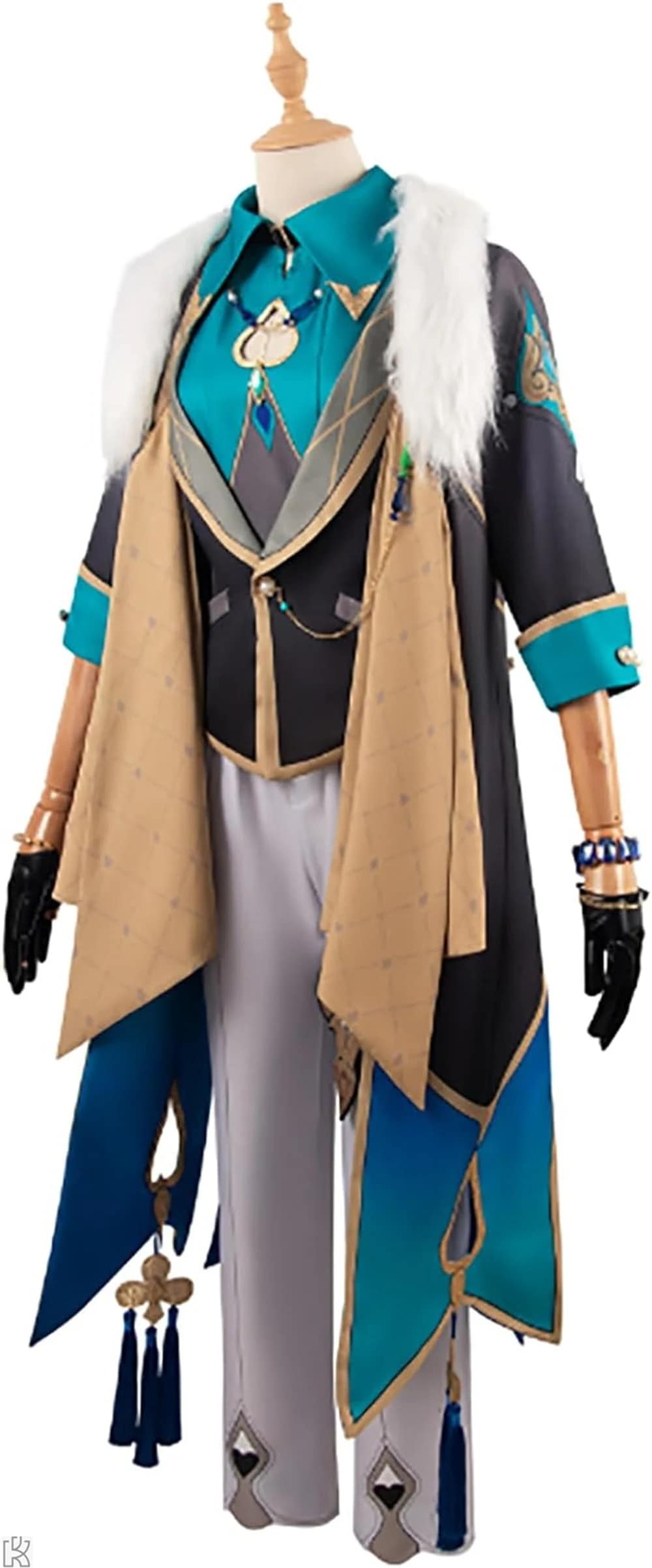 舞台服 仮装 ウイッグ イベンド コスプレ衣装 演出服 指輪ブレスレット付き 崩壊スターレイル アベンチュリン 変装 祭り仮装 豪華版 舞台服 仮装 ウイッグ イベンド コスプレ衣装 演出服 指輪ブレスレット付き 崩壊スターレイル アベンチュリン 変装 祭り仮装 豪華版