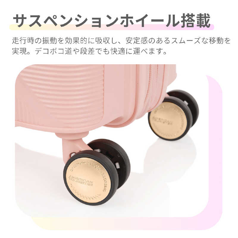アメリカンツーリスター　拡張機能付きキャリー 機内持込 ( Sサイズ ) INSTAGON ( インスタゴン ) ［ TSAロック搭載 ］ ピーチブロッサム　HJ4＊70015