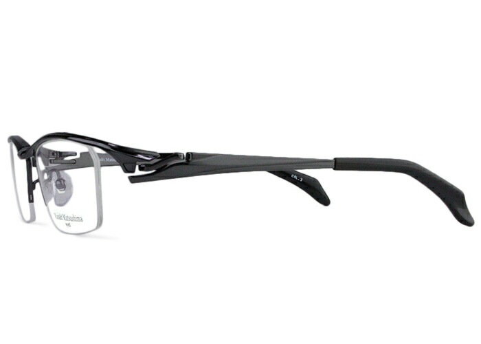 メガネ MF-1253 c.3 ガンメタル 日本製 ナイロール 大きい