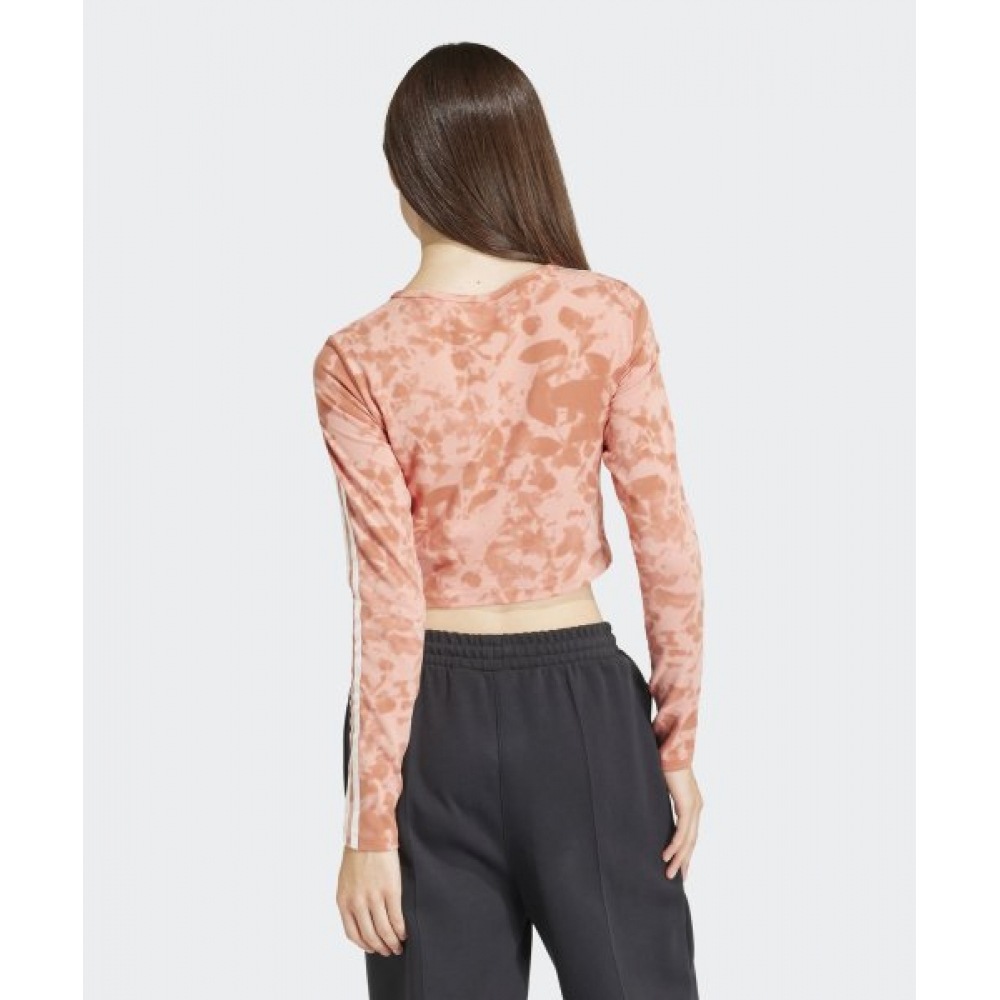 アディダス AOP 3S クロップトップ-ワンダークレイ/IY0779